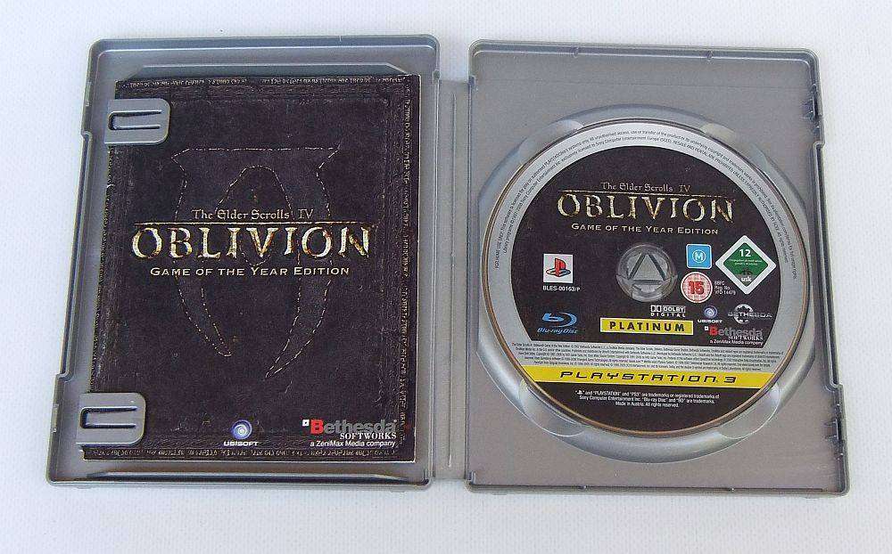 Playstation 3 Platinum - Oblivion - The Elder Scrolls IV in great condition