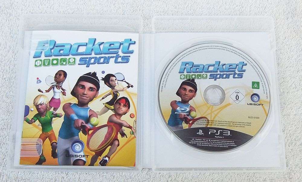 PLAYSTATION 3 GAME - RACKET SPORTS