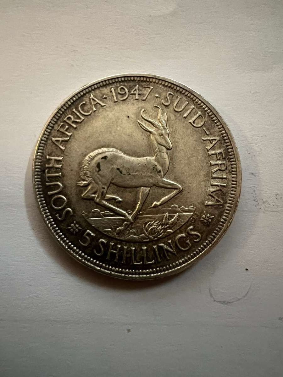 1947 5 Shillings - George VI Rex Imperator