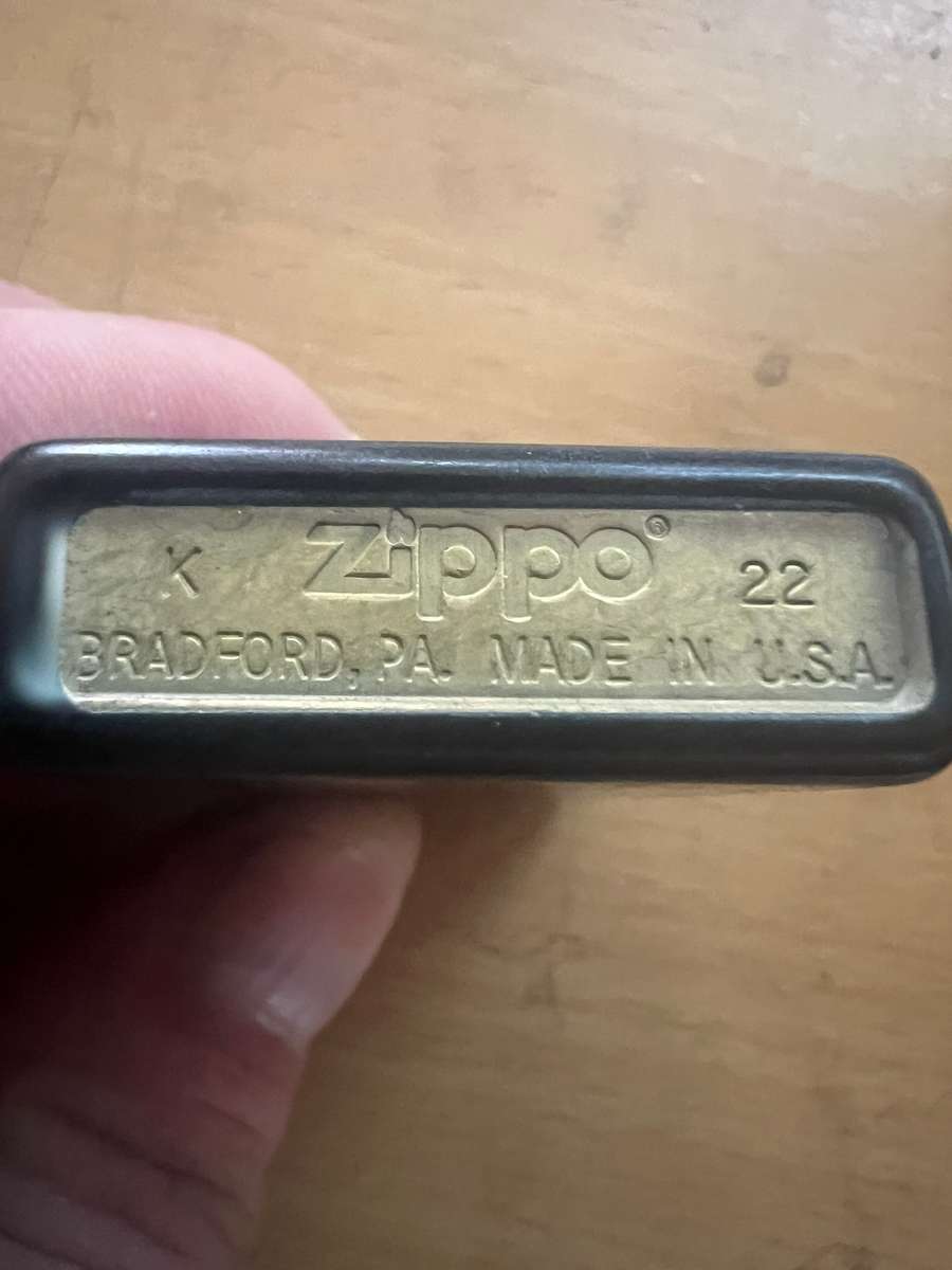 Zippo Compass Ghost Design- Glow in the Dark