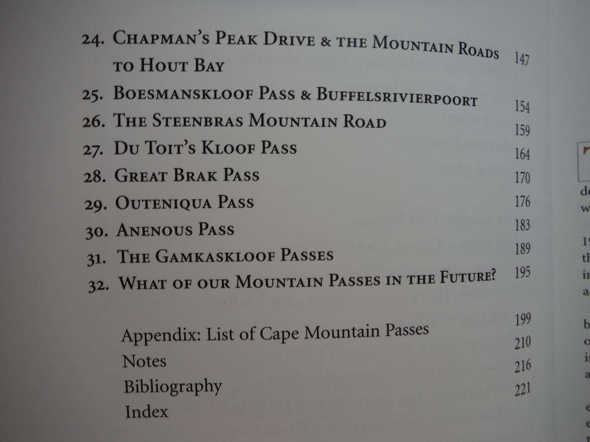 The Romance of Cape Mountain Passes - Hardcover - Graham Ross - 2002 First Edition