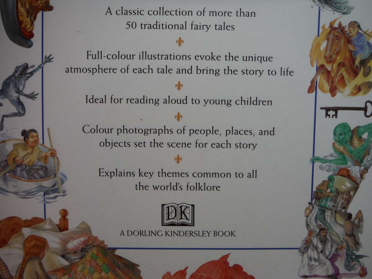 DK : The Illustrated Book of Fairy Tales - Hardcover - Retold by Neil Philip