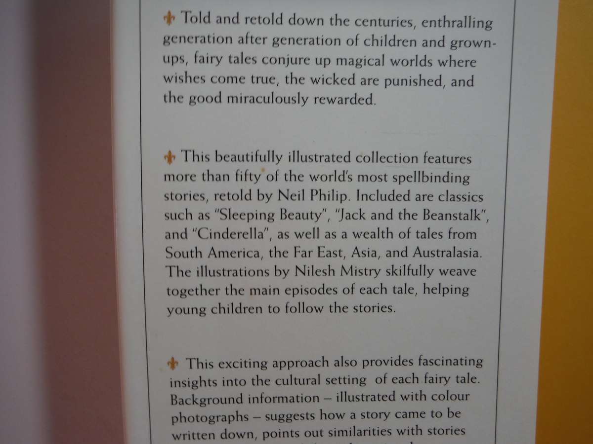 DK : The Illustrated Book of Fairy Tales - Hardcover - Retold by Neil Philip