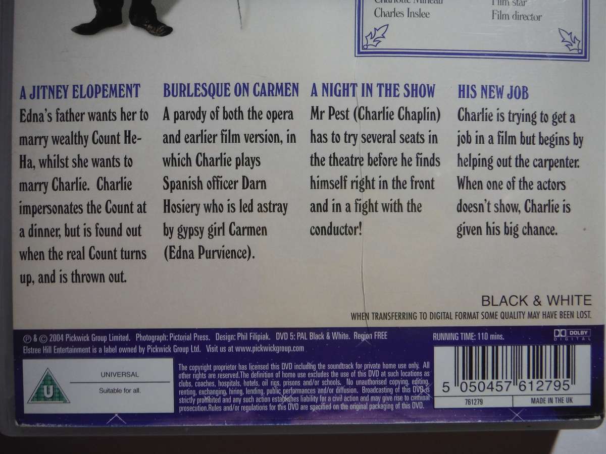 The Charlie Chaplin Collection : Volume 2 - DVD