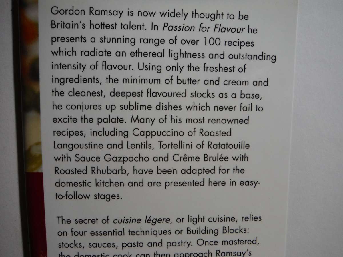 Gordon Ramsay's Passion for Flavour - Hardcover
