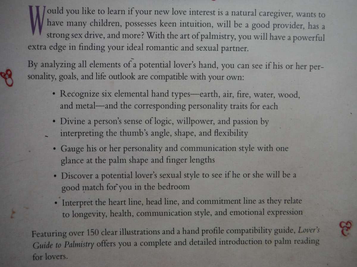 Lover's Guide to Palmistry - Softcover - Jon Saint-Germain