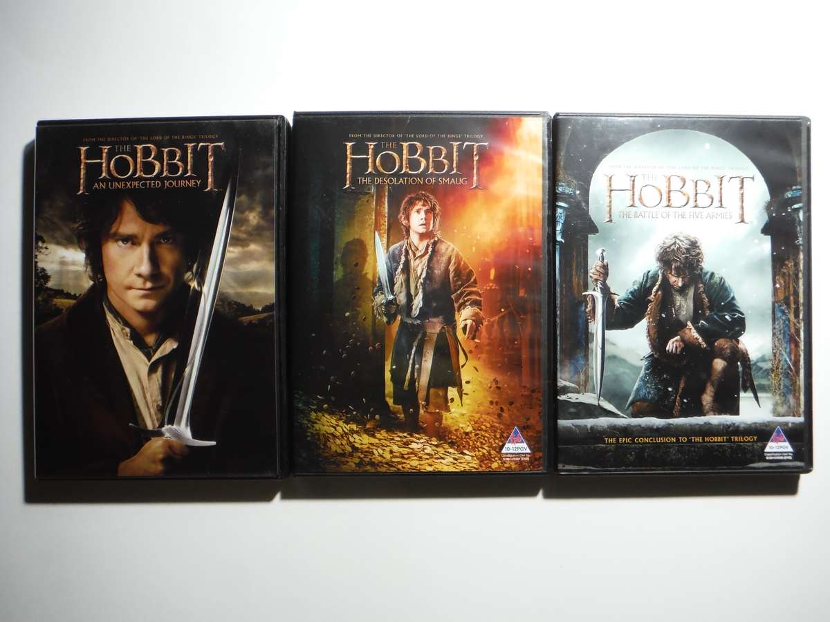 The Hobbit Trilogy : All 3 DVDs