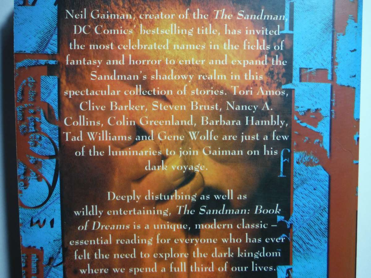 The Sandman : Book Of Dreams - Paperback - Edited by Neil Gaiman