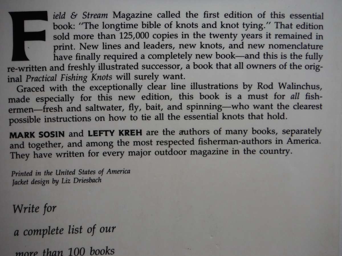 Practical Fishing Knots II - Paperback - Mark Sosin