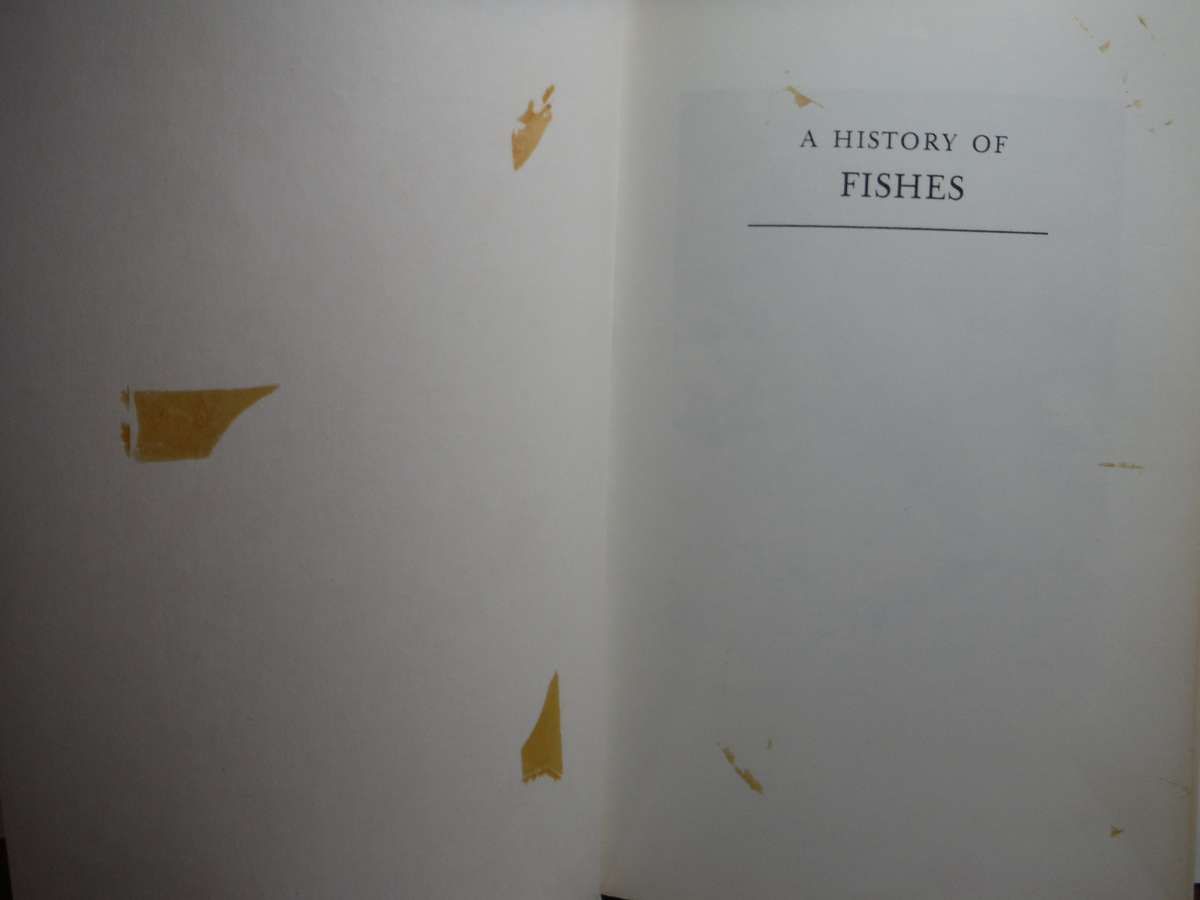A History of Fishes - Paperback - J.R. Norman - Third Edition - 1975