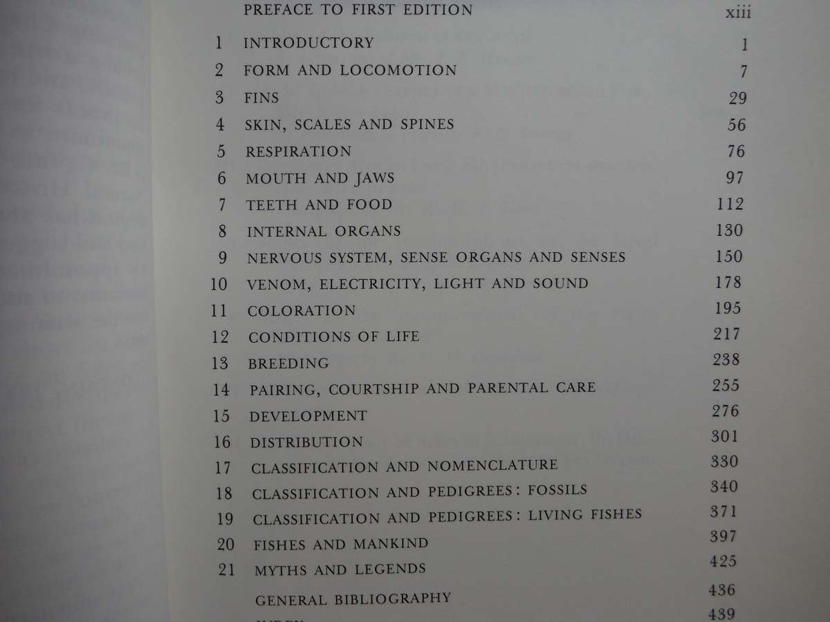 A History of Fishes - Paperback - J.R. Norman - Third Edition - 1975