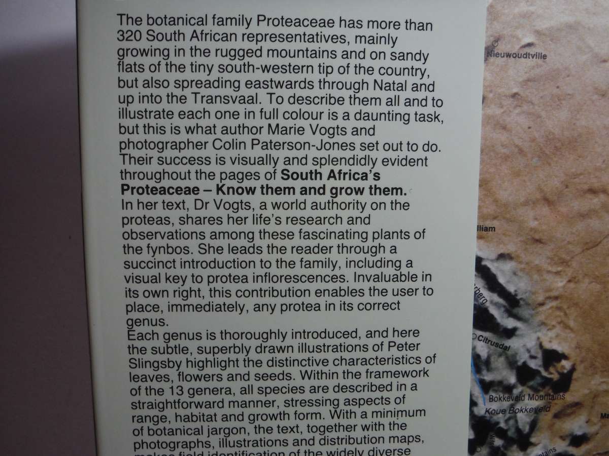 South Africa's Proteaceae : Know Them and Grow Them - Hardcover - Marie Vogts