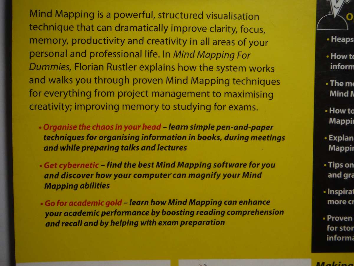 Mind Mapping for Dummies - Softcover - Florian Rustler