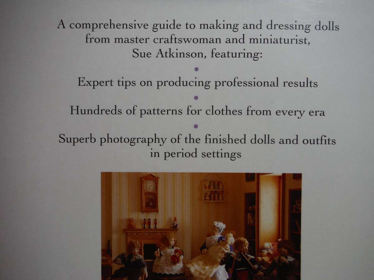 Making & Dressing Dolls' House Dolls in 1/12 Scale - Softcover - Sue Atkinson