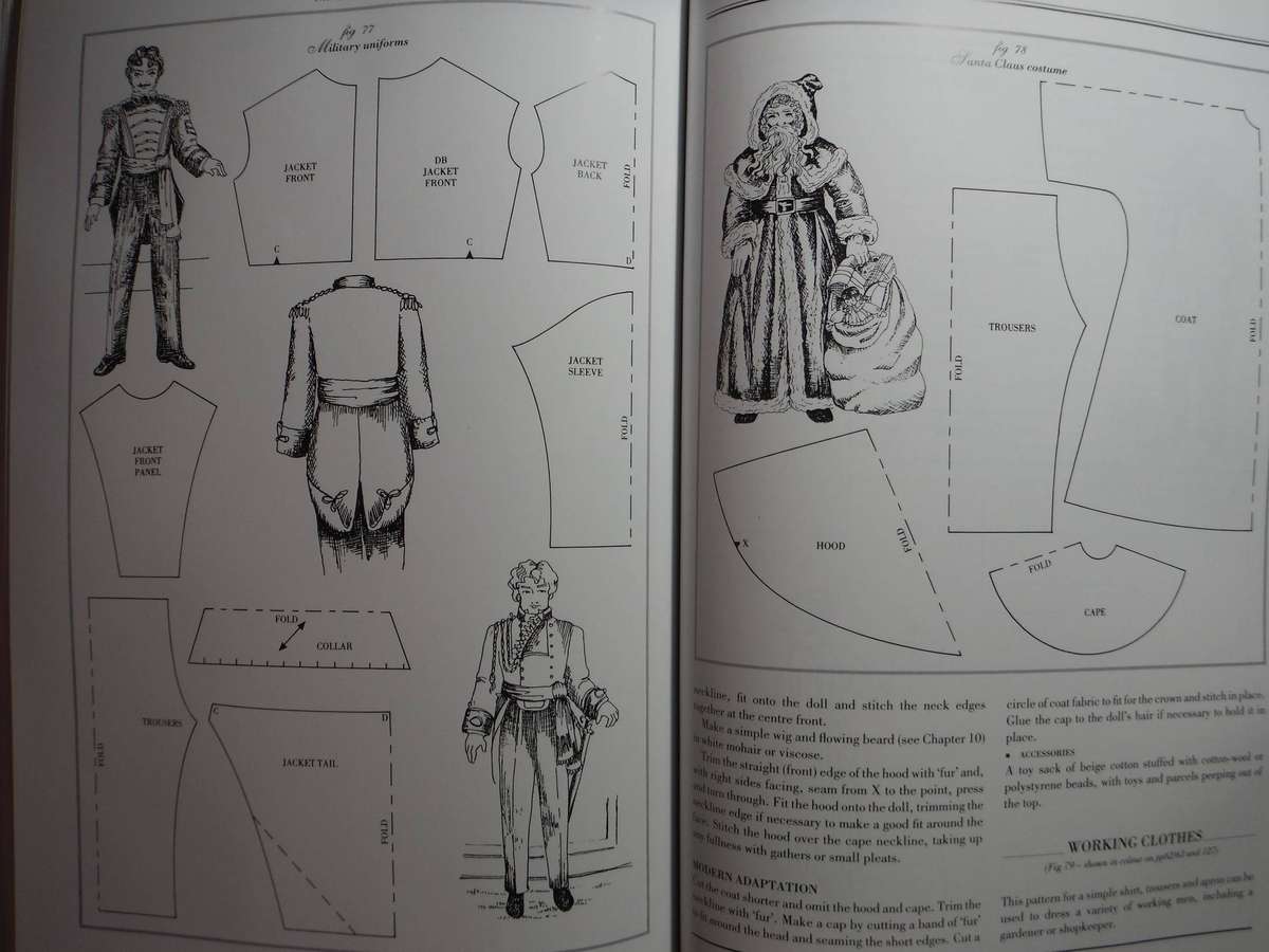Making & Dressing Dolls' House Dolls in 1/12 Scale - Softcover - Sue Atkinson