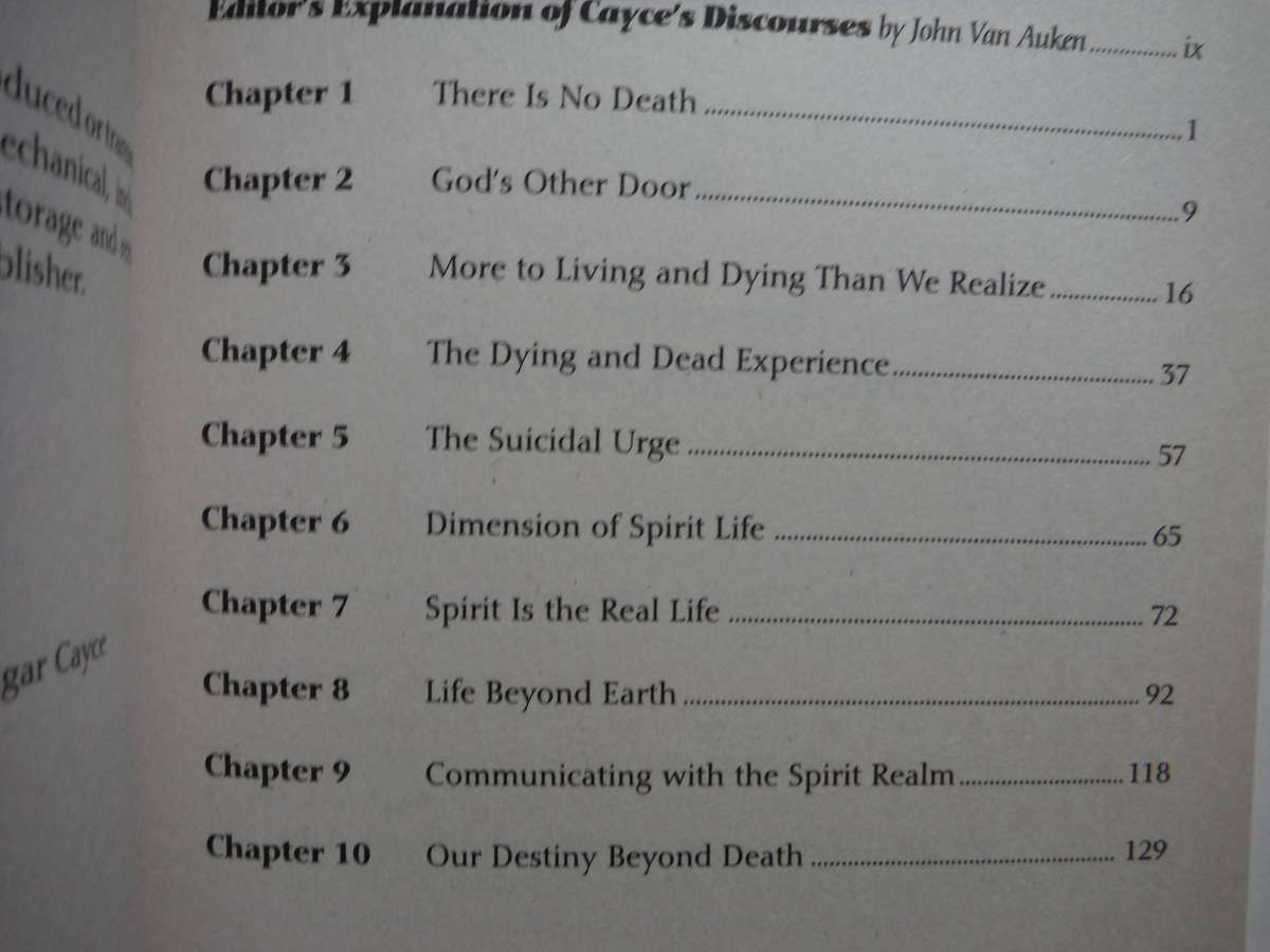 Beyond Death : Visions of the Other Side - Paperback - Edgar Cayce