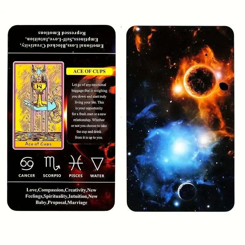 Tarot with Keywords - 78 Card Tarot Deck for Beginners