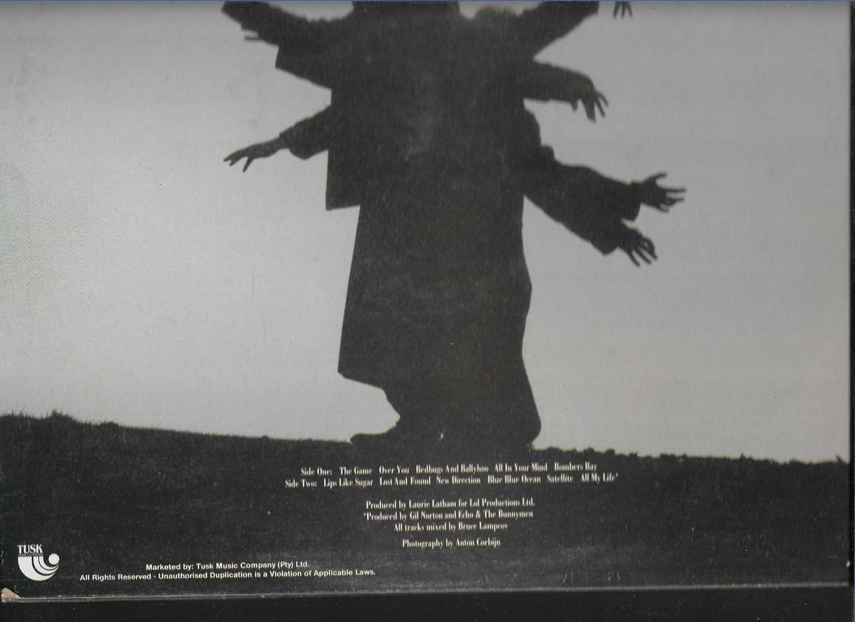 ECHO AND THE BUNNYMEN (LP RECORD)