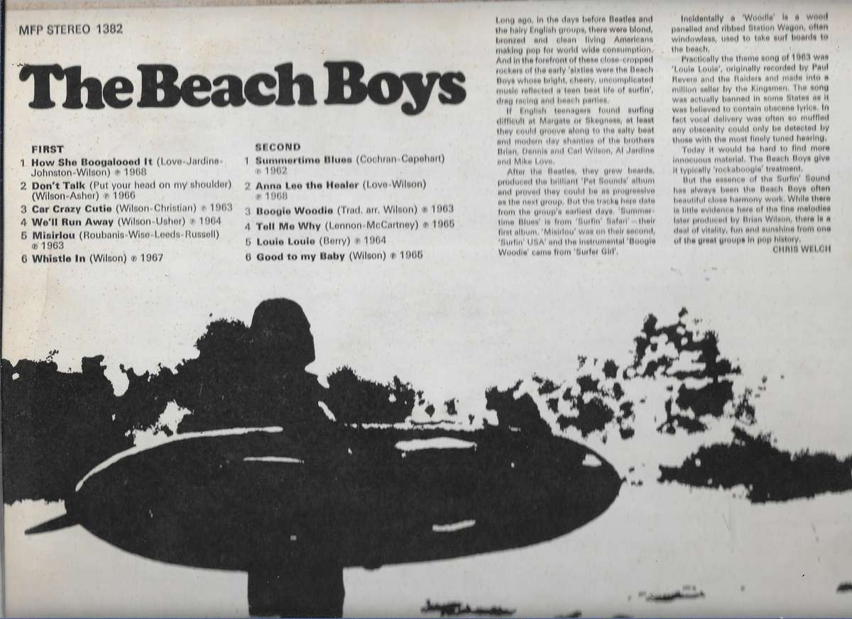 THE BEACH BOYS (LP VINYL)