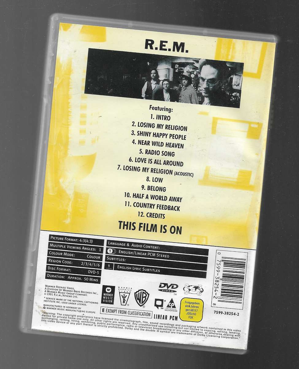 R.E.M- THIS FILM IS ON