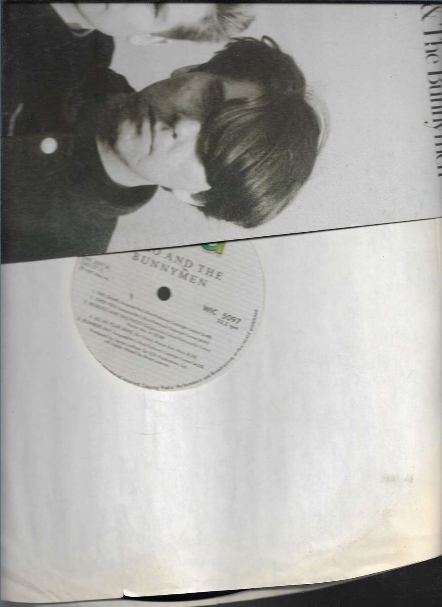 ECHO AND THE BUNNYMEN (LP RECORD)