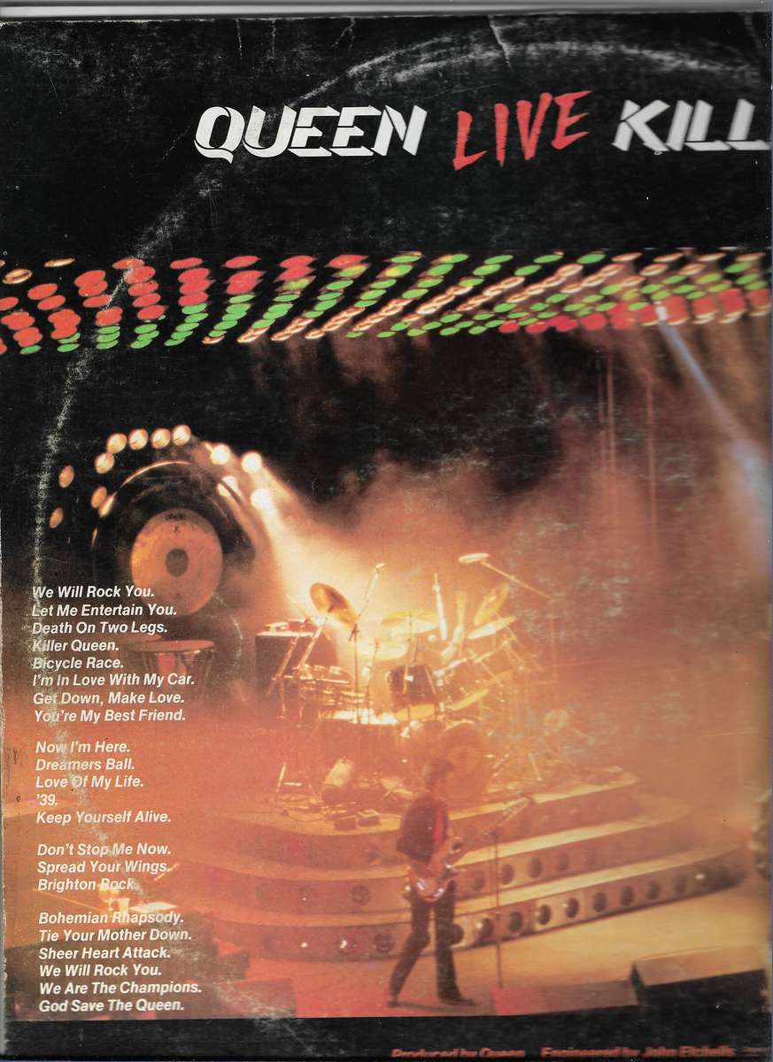 QUEEN- LIVE KILLERS (LP VINYL)