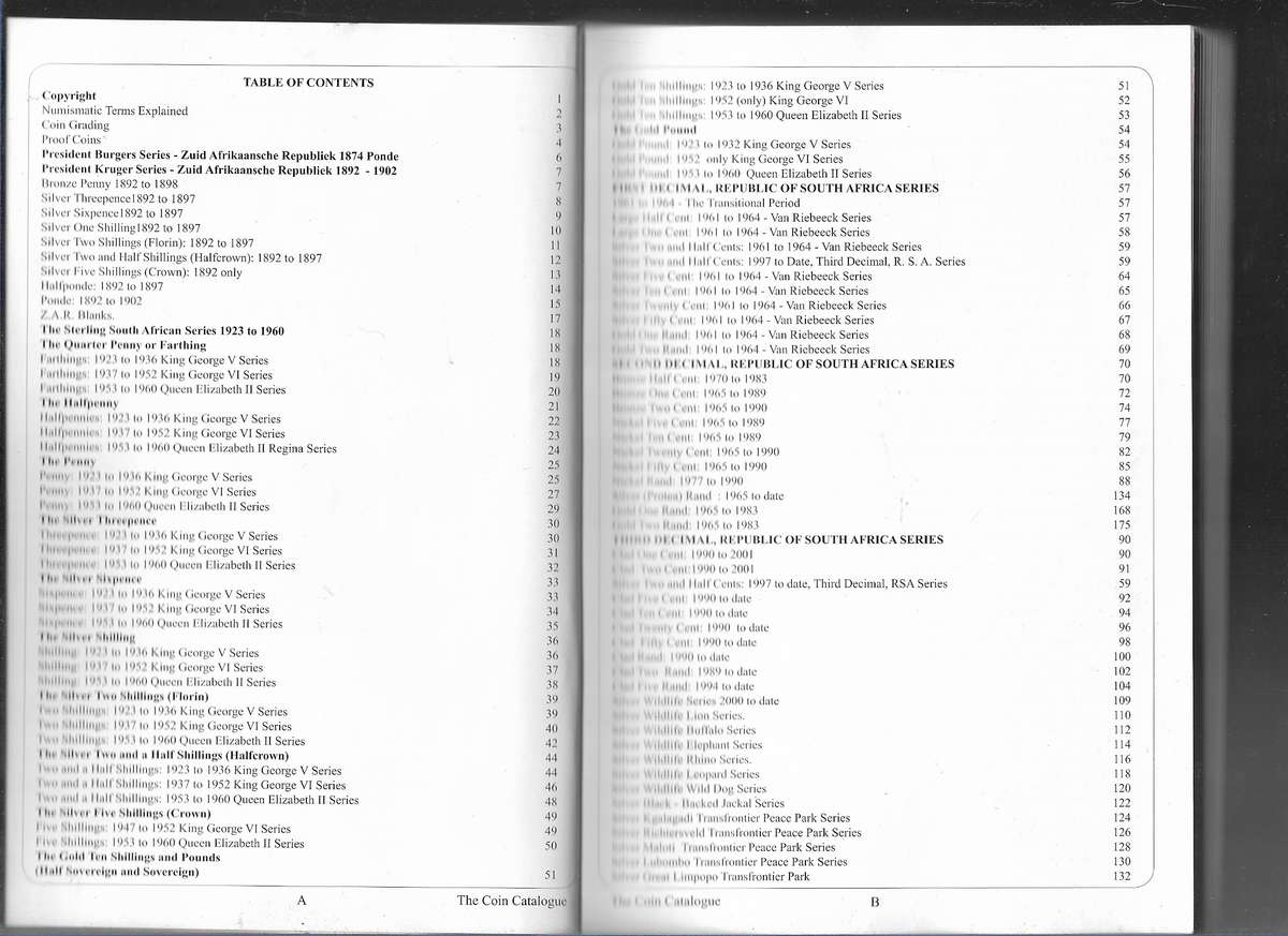 SOUTH AFRICAN COINS & PATTERNS 2012