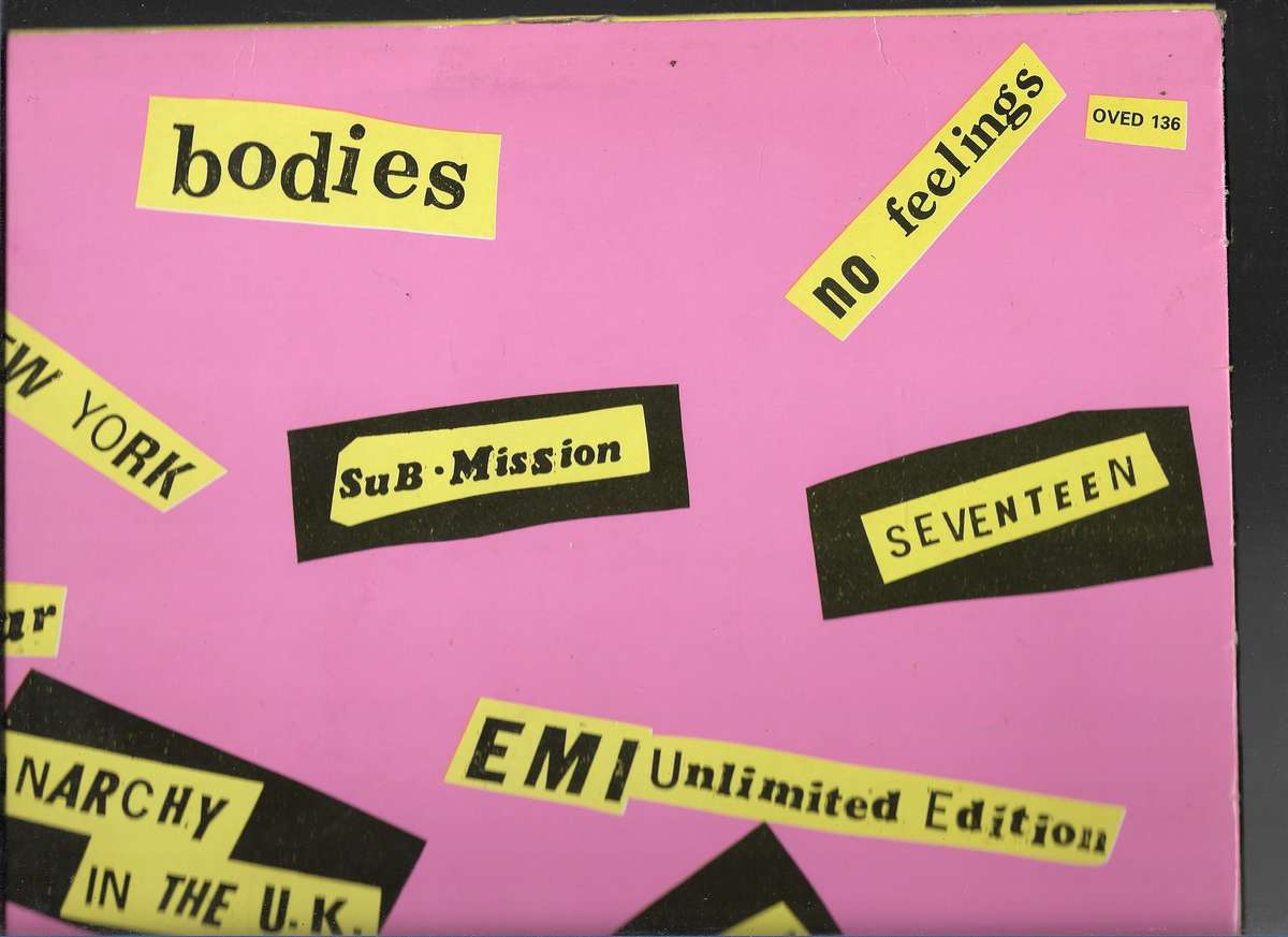 NEVER MIND THE BOLLOCKS- SEX PISTOLS (LP RECORD)