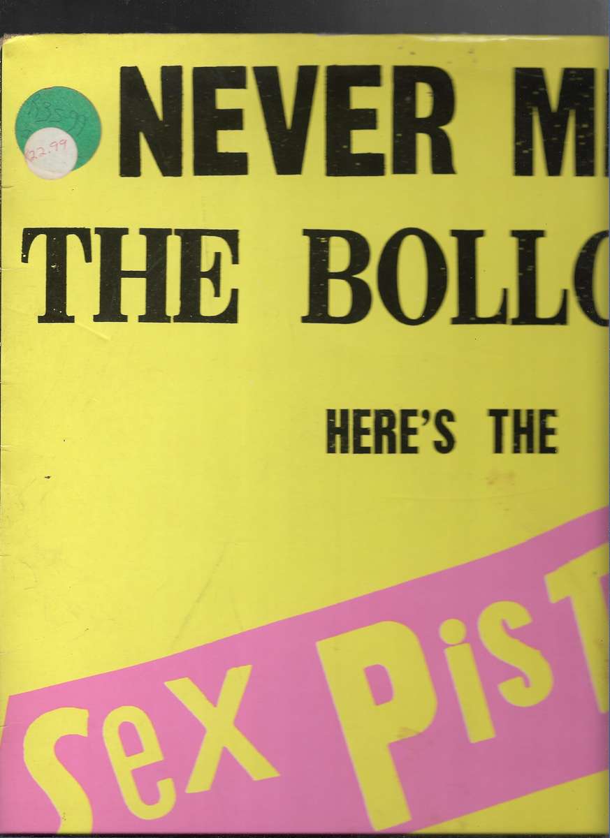 NEVER MIND THE BOLLOCKS- SEX PISTOLS (LP RECORD)