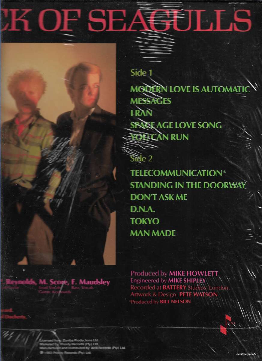 A FLOCK OF SEAGULLS (VINYL RECORD)