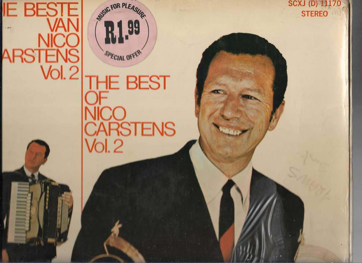 NICO CARSTENS- THE BEST OF VOL 2 (lp vinyl)