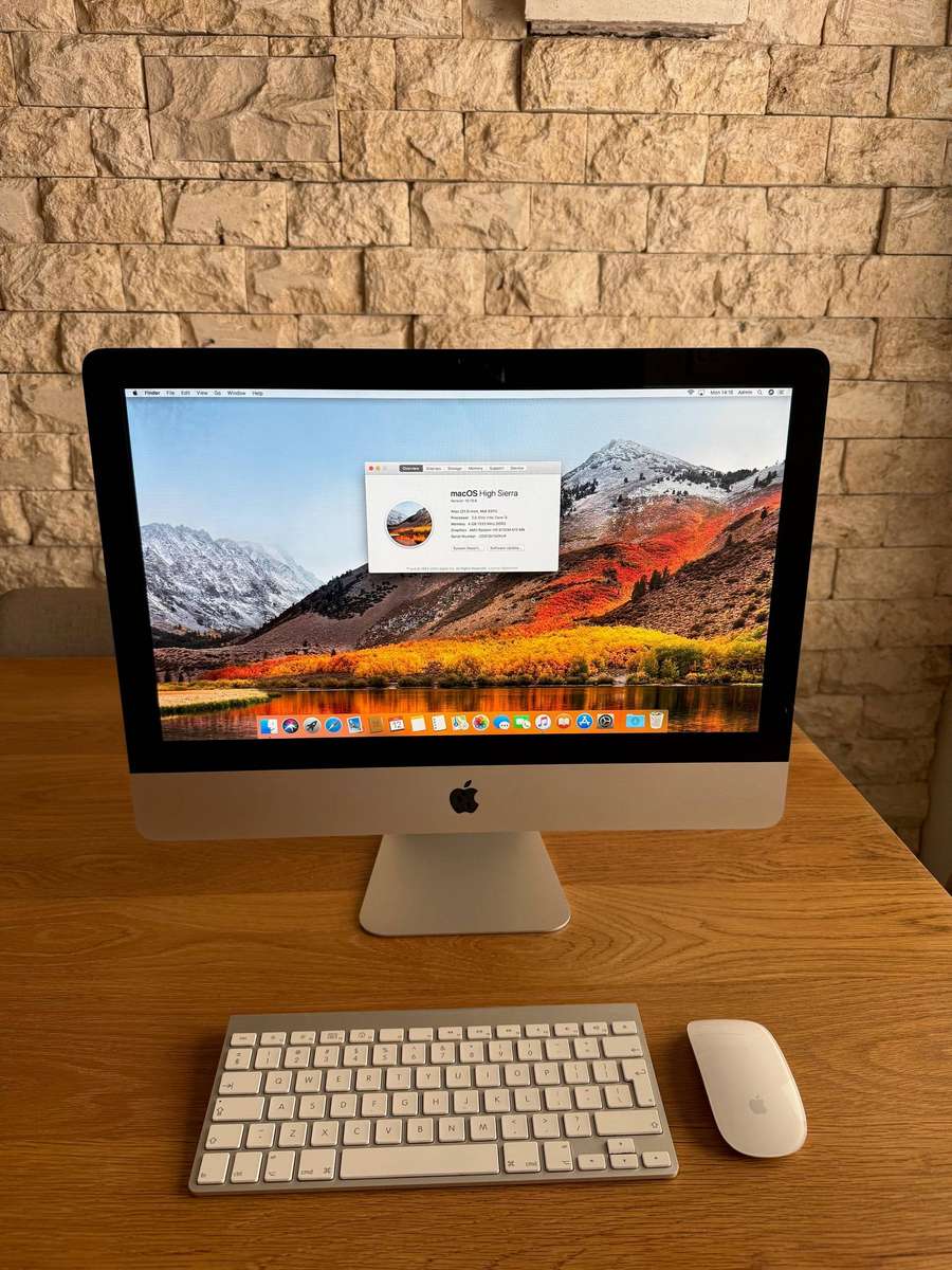 Apple iMac 21.5" 2011, Intel Core i5, 500Gb HDD, 4gb Ram, 2.5GHz, AMD Radeon HD 6750M Graphics
