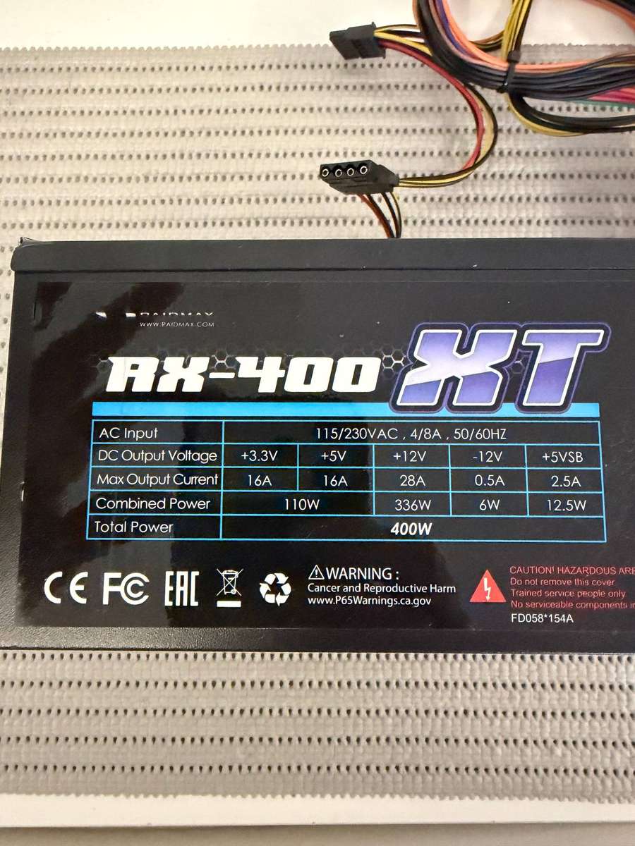 RAIDMAX 400W PSI RX-400 XT