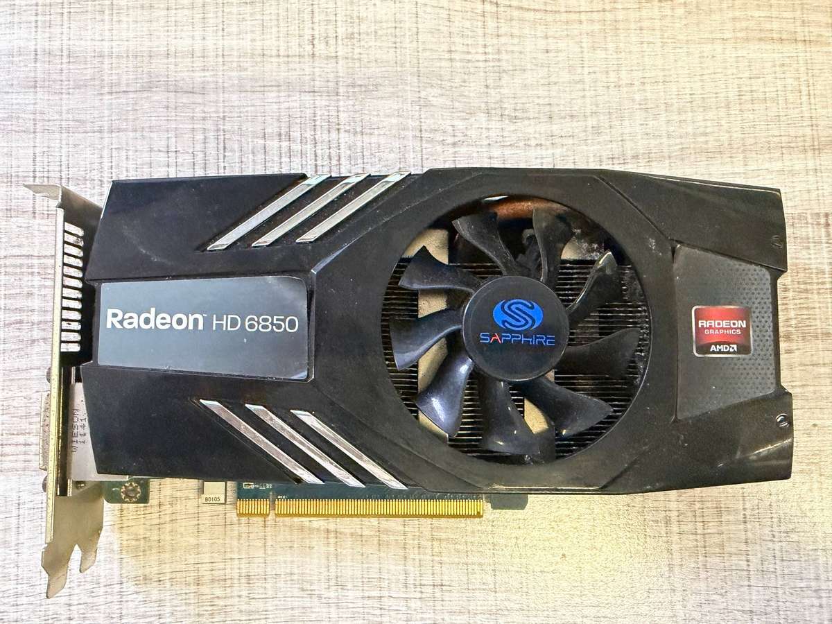 AMD RADEON HD6850 1GB GDDR5 GRAPHICS CARD