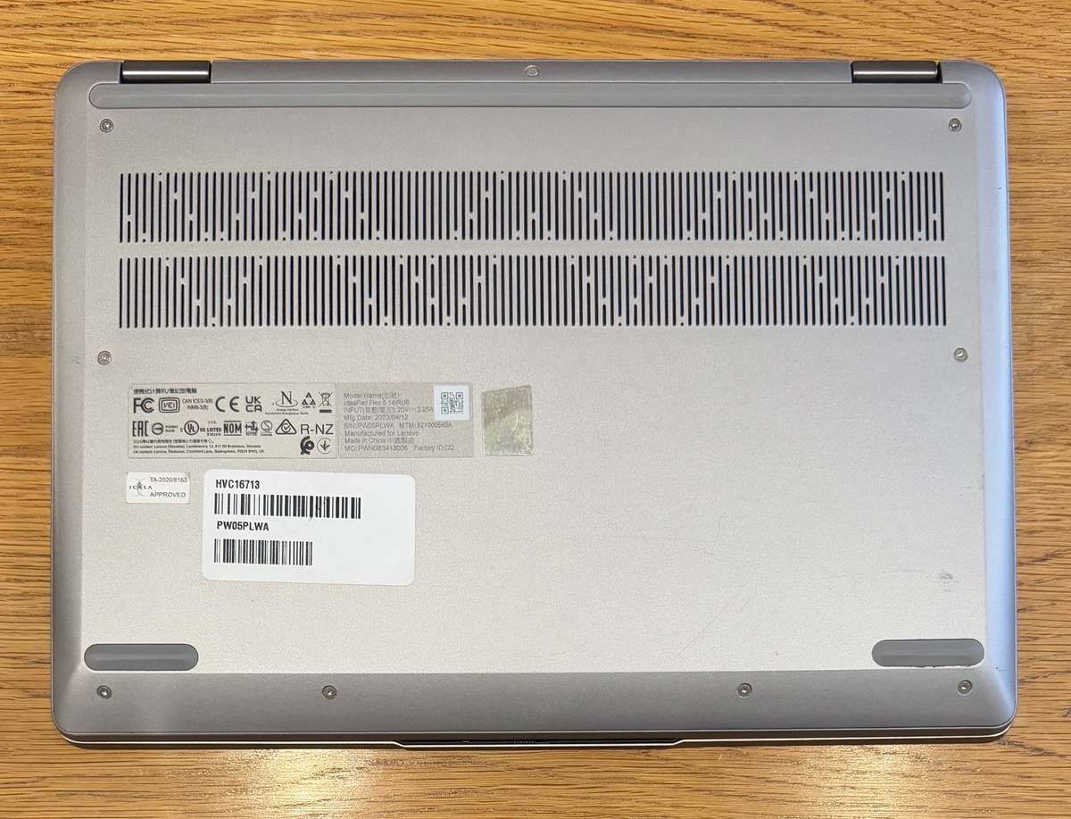 Lenovo Ideapad Flex 5i 14", Intel Core i5 1335U 1.30GHz, 16GB DDR4 RAM, 512GB SSD, PLEASE READ!!!