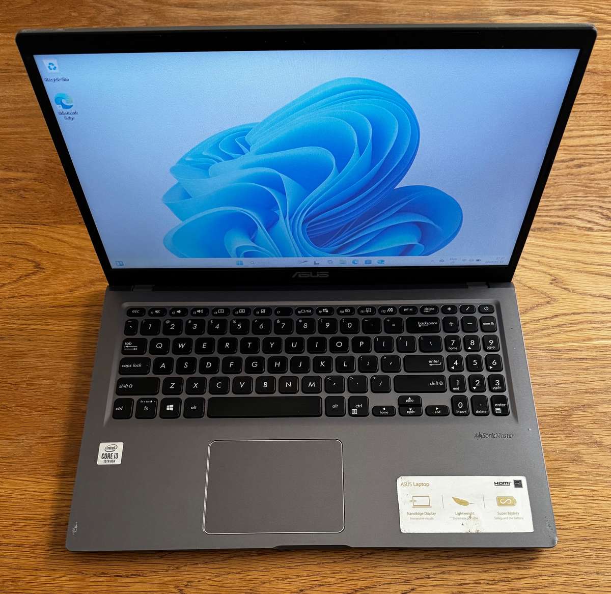 ASUS VivoBook X515J 15.6", Intel Core i3 1005G1 1.2GHz, 8GB DDR4 RAM, 250GB SSD