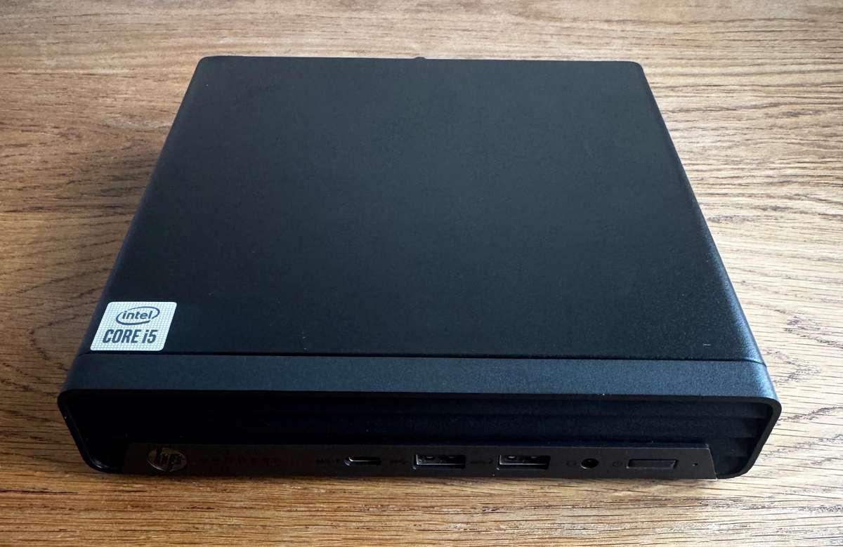 HP ProDesk 400 G6 Desktop Mini PC, Intel Core i5-10500T 2.3GHz ,8GB DDR4 RAM, 256GB SSD