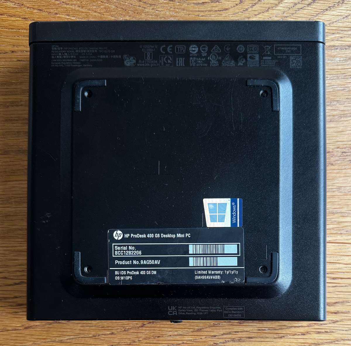 HP ProDesk 400 G6 Desktop Mini PC | Intel Core i5-10500T ,8GB DDR4 RAM, 256GB SSD | Bargain