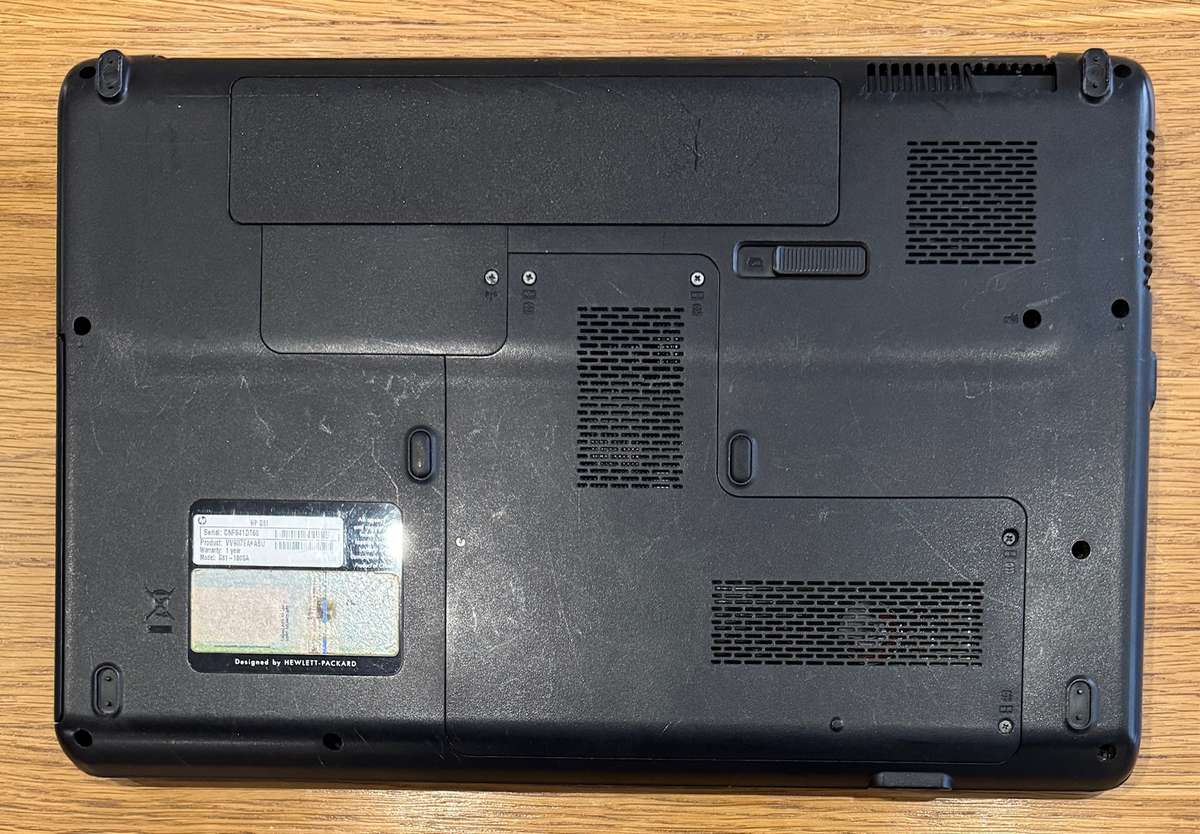 HP Pavilion G61 15.6" Laptop, Intel Pentium Dual-Core T4300 2.10GHz, 4GB RAM, 500GB HDD