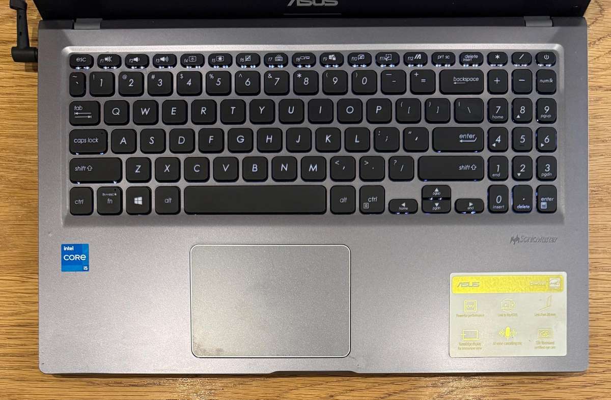 Asus VivoBook X515E 15.6" Laptop, Intel Core i5-1135G7, 16GB RAM, 256GB SSD