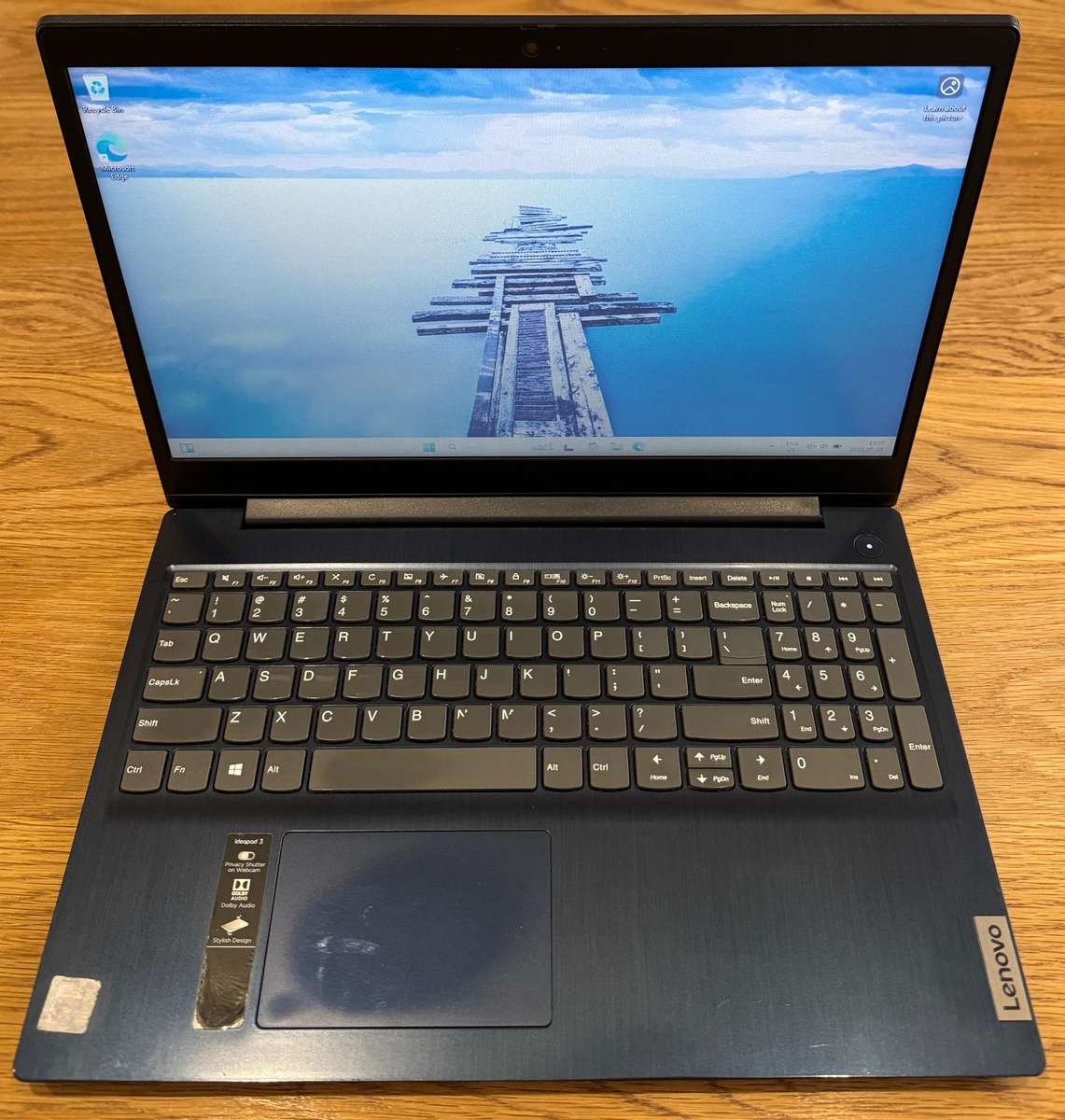 Lenovo IdeaPad 3 15.6" Laptop, Intel Celeron N4020, 8GB RAM, 256GB SSD