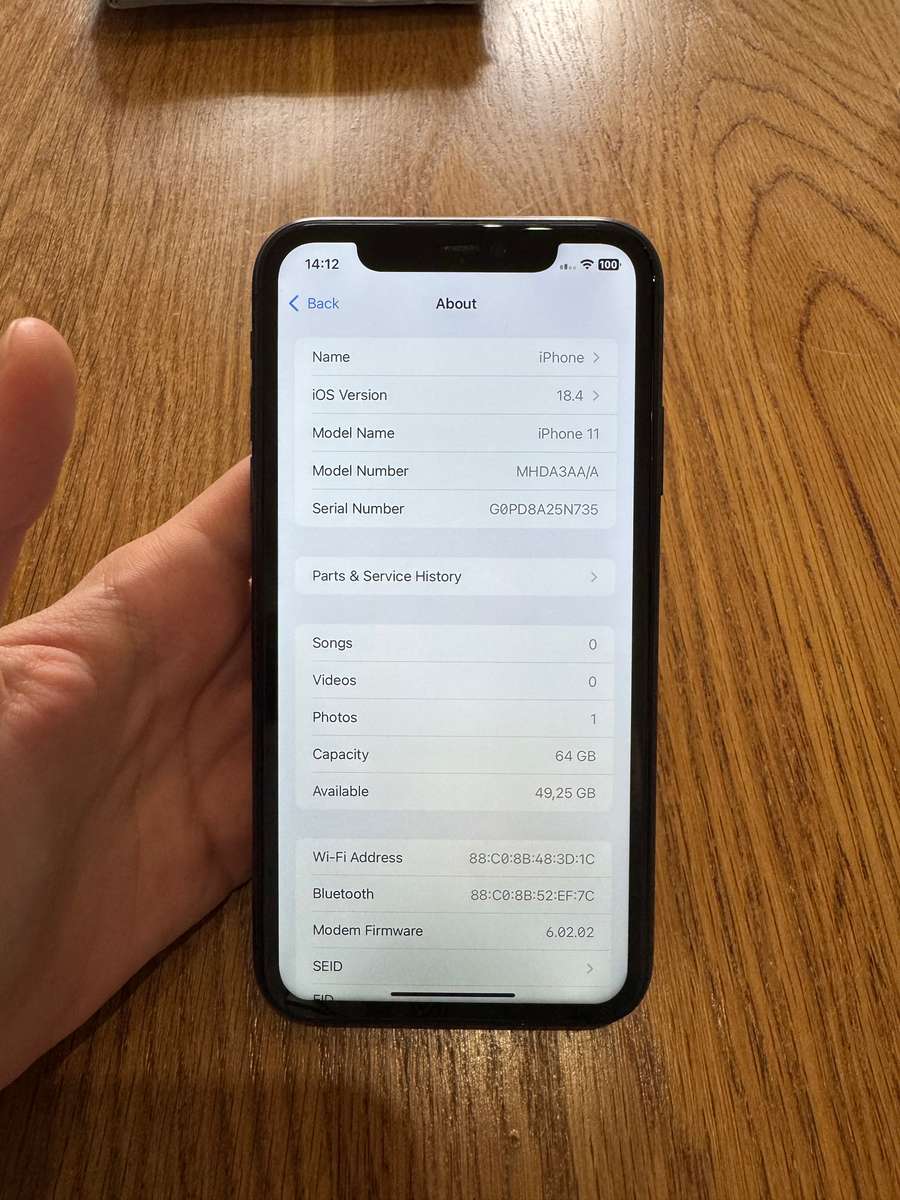IPHONE 11 64GB BLACK