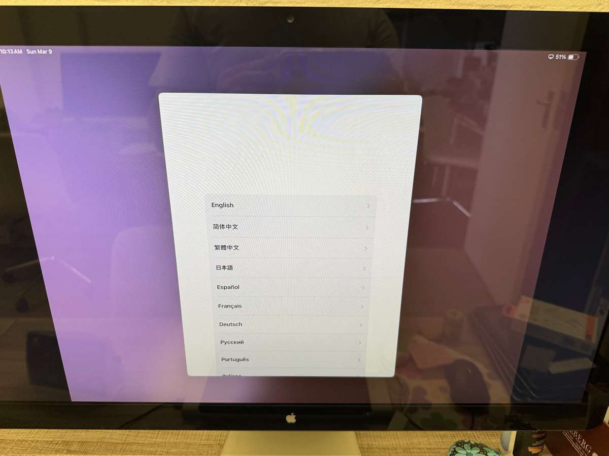 Apple iPad Air M2 13-inch 6th Generation 128GB WiFi Purple