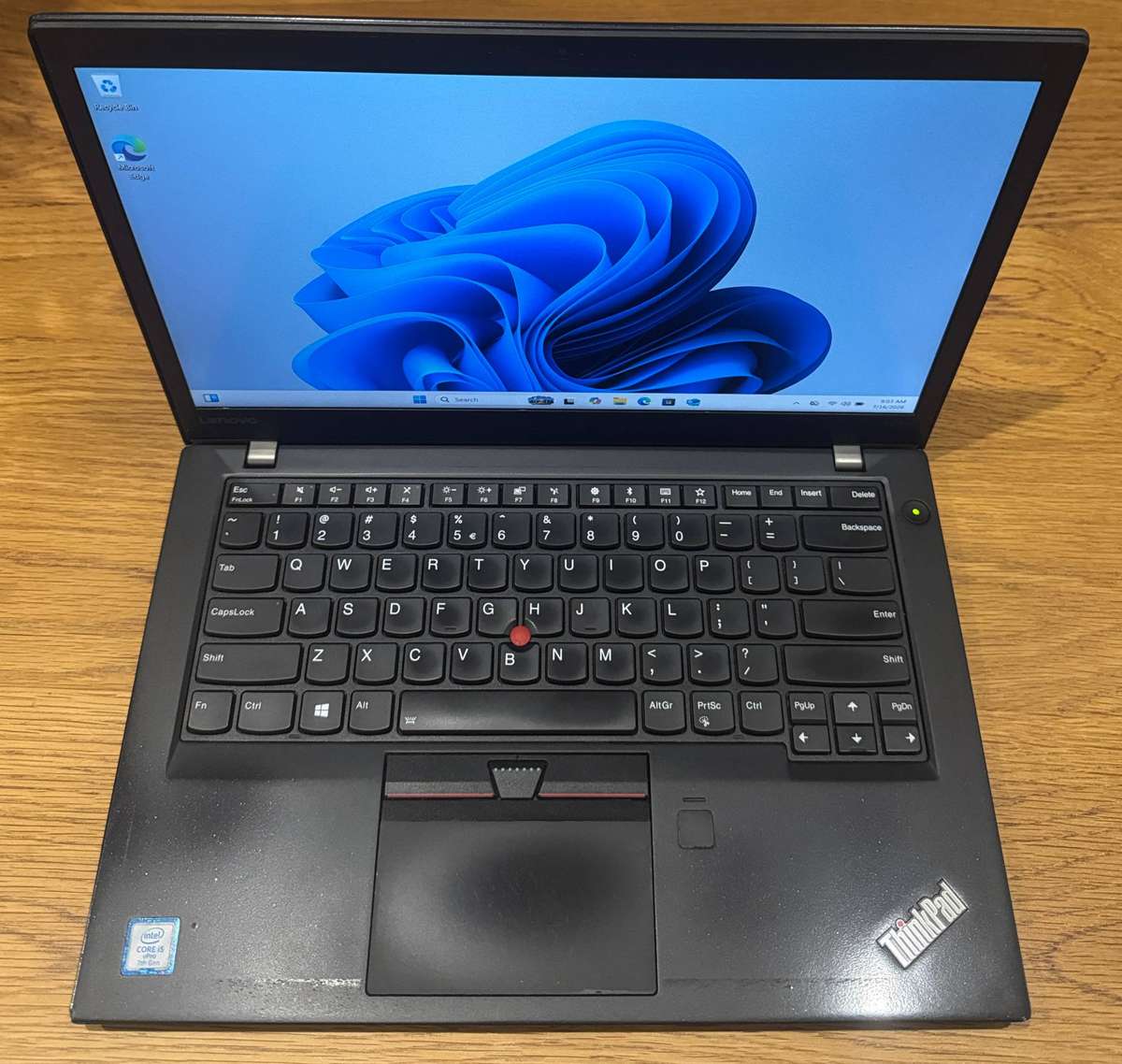 Lenovo ThinkPad T470 14inch, Core i5-7300U 2.71Ghz, 12GB RAM, 512GB SSD