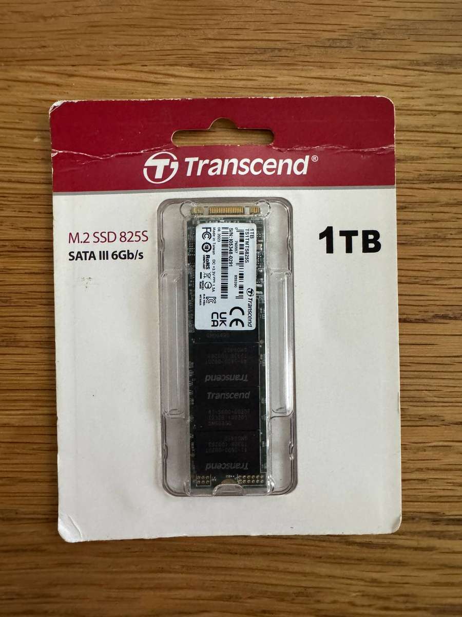 Transcend M.2 1TB SSD 825S SATA III 6Gb/s UNOPENED PACKAGE OLD NEW STOCK