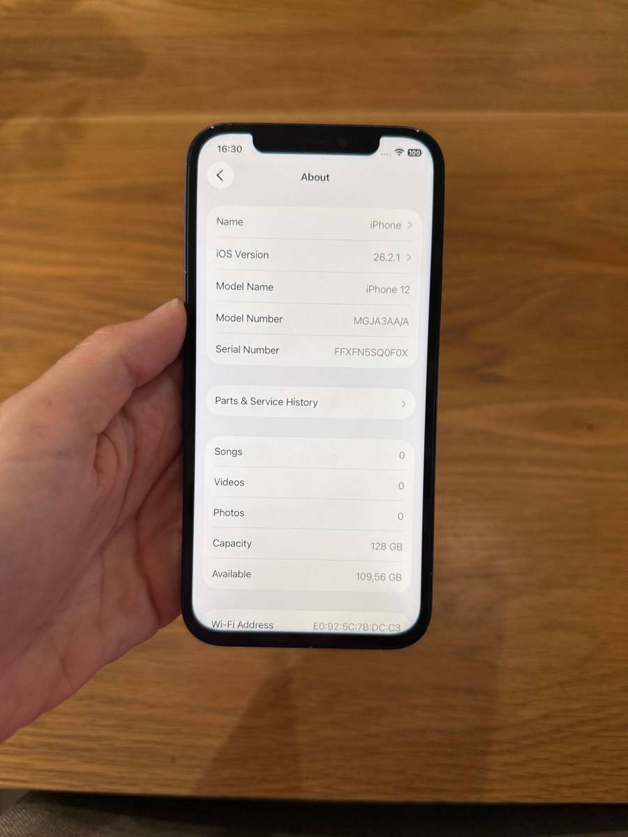 IPHONE 12 128GB MIDNIGHT BLUE