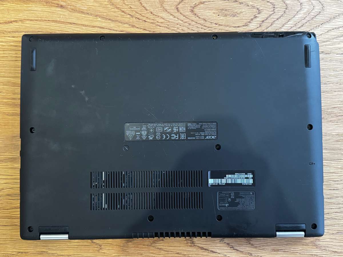 Acer Spin 3 SP314-51-38XK Intel Core i3-8130U 4GB DDR4 RAM PLEASE READ!!!