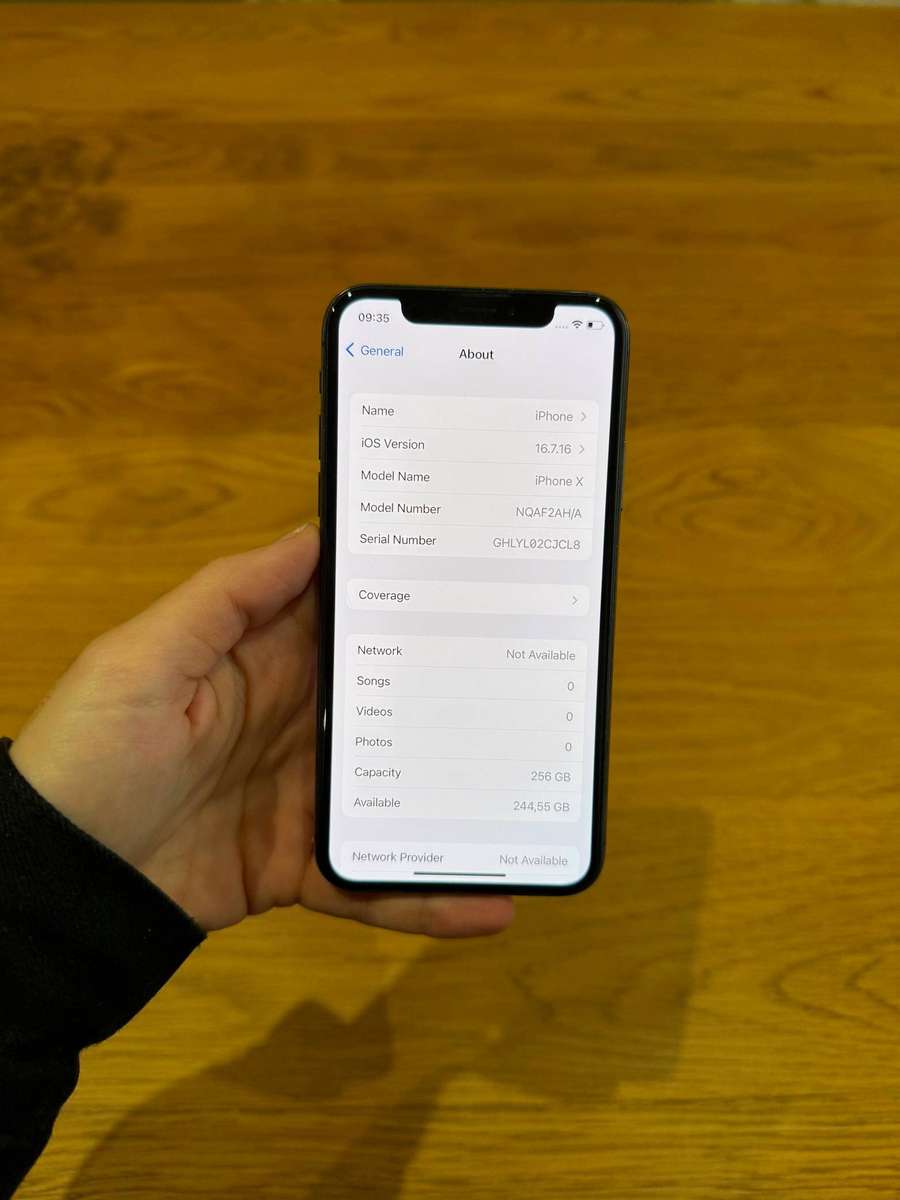 IPHONE X 256GB SPACE GREY