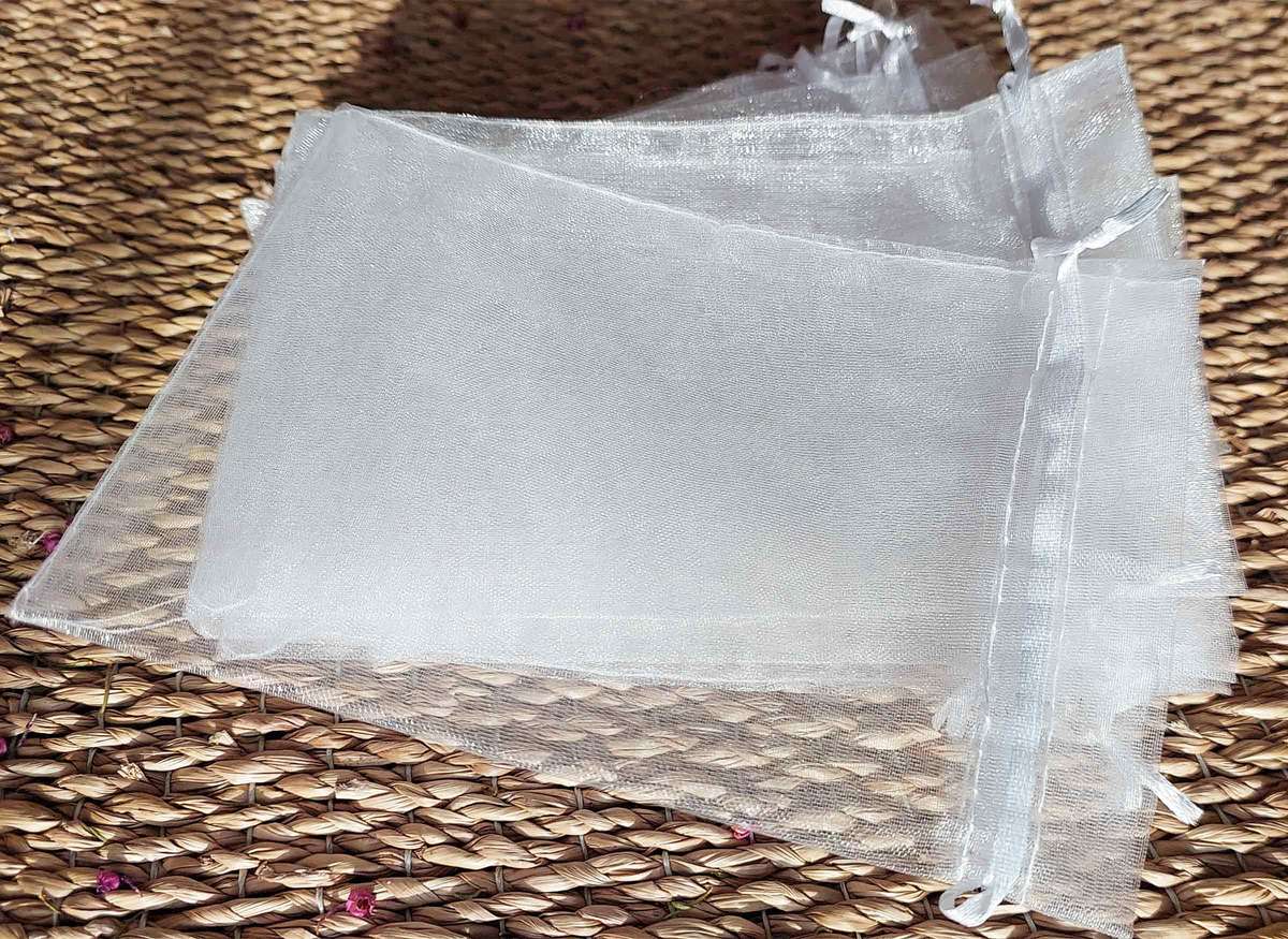 Bulk 80pcs Organza Drawstring Bags (13x18cm)