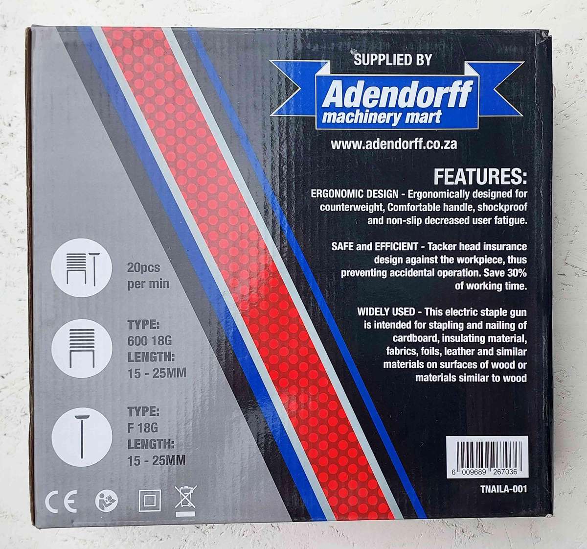 MAC AFRIC Electric Tacker / Nail-gun / Staple-gun